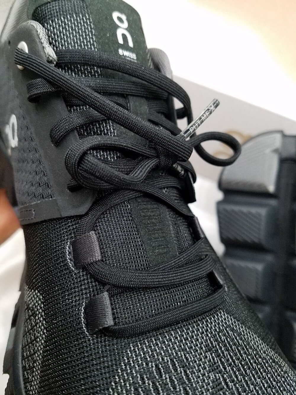 On Cloud X Black/Asphalt Running Shoes | Women's Size 9 | NIB - Picture 10 of 16